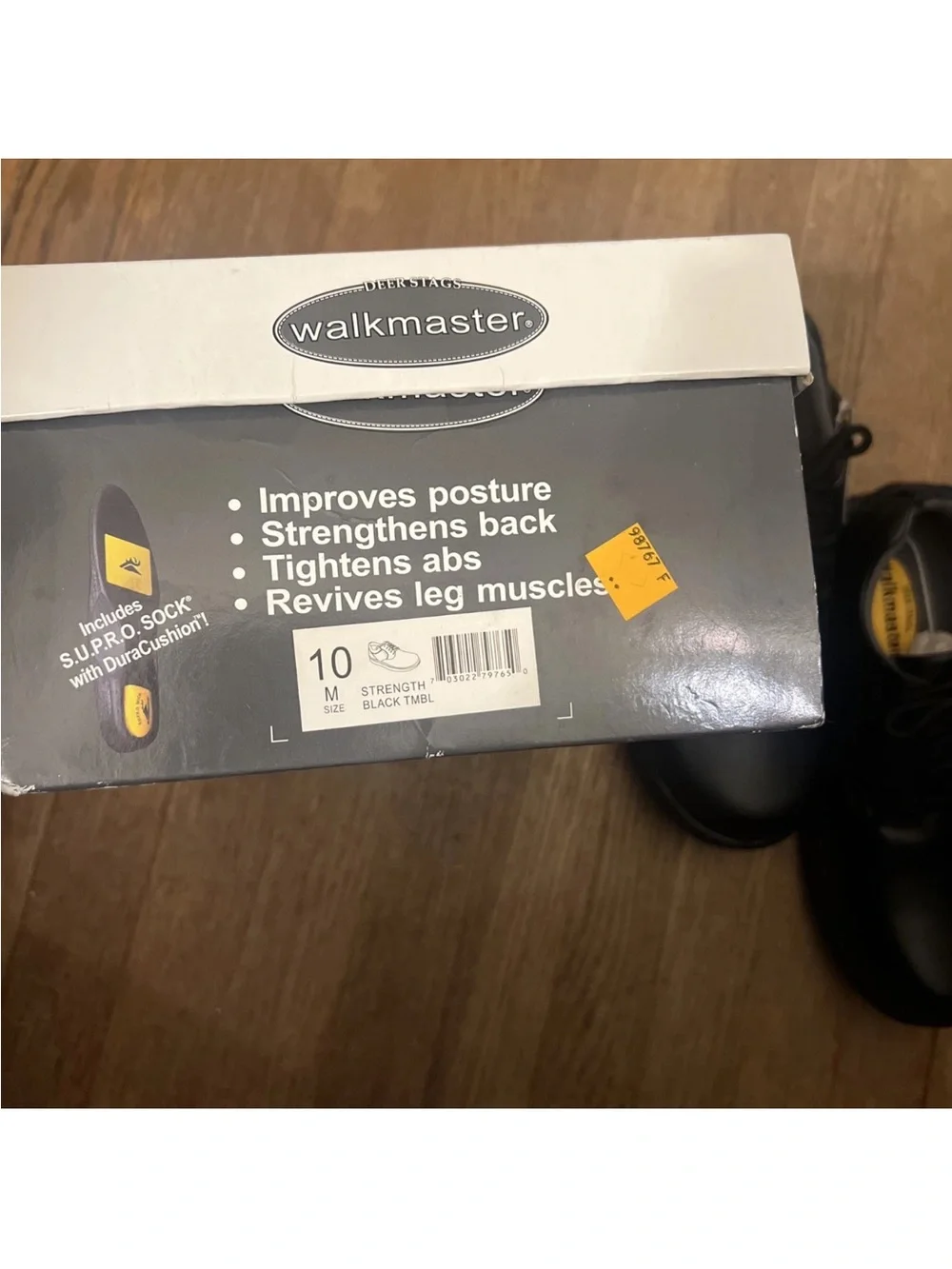 New! DEER STAGS Walkmaster Men's Sneaker/ Walking/Comfort  S.U.P.R.O Sock 10